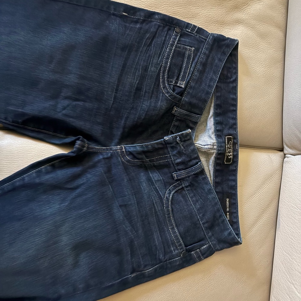 Guess Blue Slim Jeans with Indigo Fade